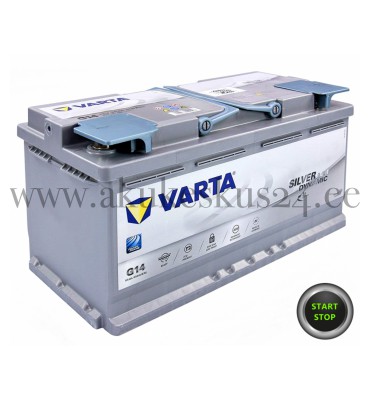 Varta 95Ah 850A AGM Start-Stop